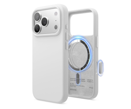Etui do telefonów Elago Magsafe Silicon Case do iPhone 17 PRO White ES17MSSC63PRO-WH